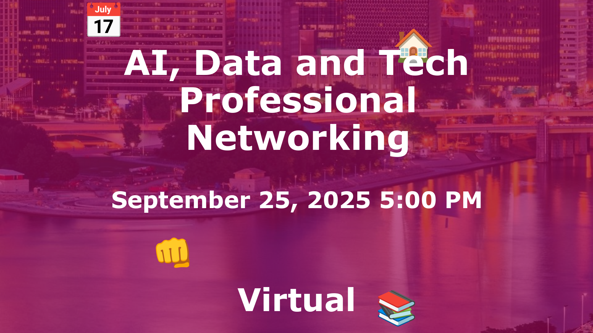 AI, Data and Tech Professional Networking event image